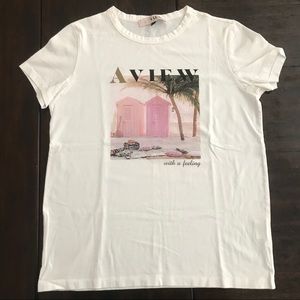 A View With A Feeling Boho Beach Picnic Tee